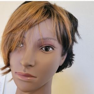 Human hair pixie cut